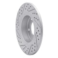 R1 95-98 BMW Z3 Front Right Drilled & Slotted Geoperformance Rotor