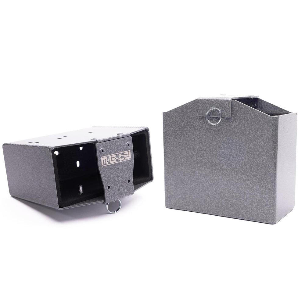 Mele Design Battery Mount - 600 Series Black Texture 15 WRX / STI