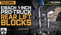 Eibach 05-15 Toyota Tacoma Pro-Truck Rear Lift Block (Fits 4WD 6-Lug Wheel Only)