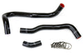 HPS Performance Black Reinforced Silicone Radiator Hose Kit Coolant for Honda 06-11 Civic Si