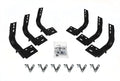 OE Xtreme Side Steps Mounting Brackets Only Textured Black 2009-2025 Dodge Ram 150/2500/3500 Go Rhino