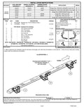 OE Xtreme Side Steps Mounting Brackets Only Textured Black 2009-2025 Dodge Ram 150/2500/3500 Go Rhino