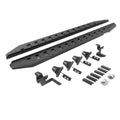 V Series V3, RB30 and RB Slim Side Steps Mounting Brackets Only Textured Black For 2007-2018 Jeep Wrangler JK 4 Door Go Rhino