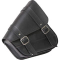 Willie & Max HD Sportsters, Custom Hard Tails Swingarm Bag Dual Shock(10.5inLx11.5inWx4.5inH)- Black