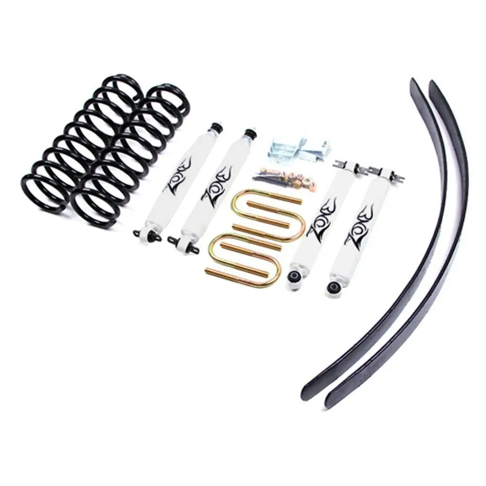 Zone Offroad 84-01 Jeep XJ 3in Box Kt w/ Dana35 Axle