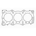 R1 16-25 Honda Ridgeline Rear Left Drilled & Slotted Black Brake Rotor