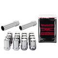 McGard SplineDrive Tuner 4 Lug Install Kit w/Locks & Tool (Cone) M12X1.25 / 13/16 Hex - Chrome