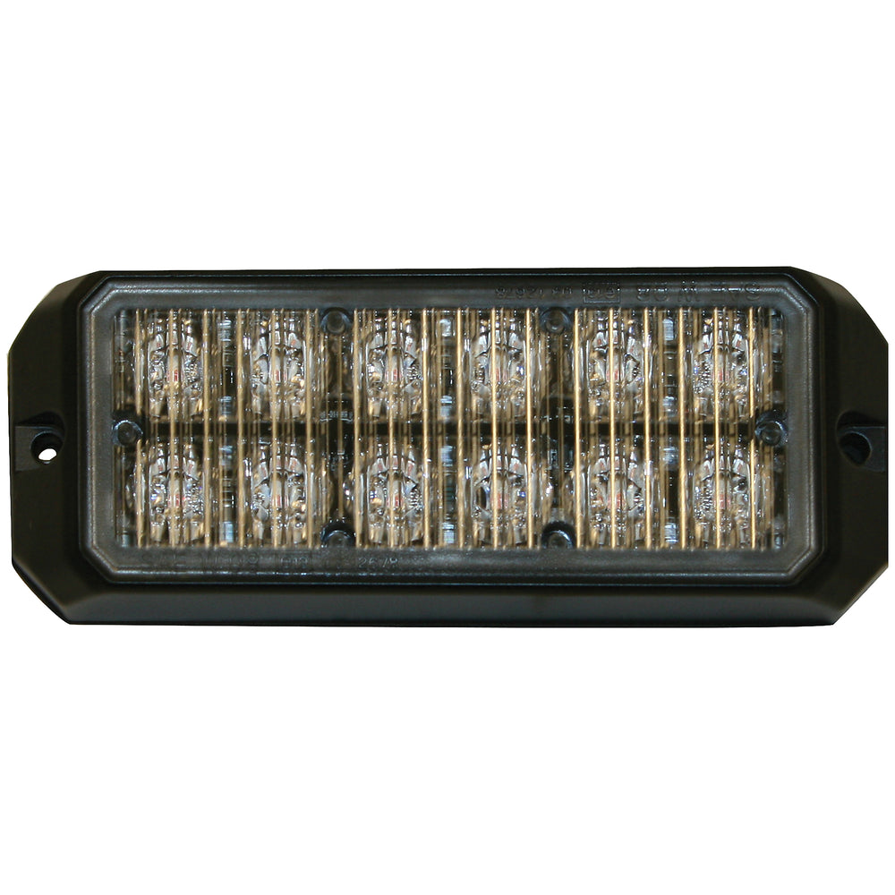 LIGHT,STROBE,5IN,12 LED, CLEAR,12-2