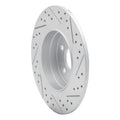 R1 08-15 Mercedes-Benz C200 (Mexico) Rear Left Drilled & Slotted Geoperformance Rotor