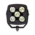 ~(6 lbs. 12X5X4)~ 4.5 Inch Work Light 50 Watt Spot RGB Accent Megaton Series Quad-Lock/Interlock Quake LED