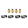 BULKHEAD KIT(4)3/8IN TUBE DOT/PTC TO DOT/PTC BULKHEAD 3/8IN TUBE DOT/PTC TO SWIVEL ELBOW
