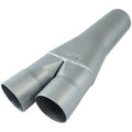 Super 40 Series Chambered Muffler Super 40 (R) Stainless Steel 2.50 Offset In 2.50 Center Out Aggressive Sound Flowmaster