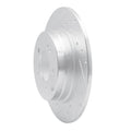 R1 Concepts Brake Rotor Drilled and Slotted Silver Fits Kia Cadenza