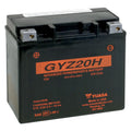 12 V HIGH PERFORMANCE FACTORY ACTIVATED AGM BATTERY GYZ20H (W/BUILT IN BRASS NUT