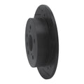 R1 18-24 Toyota Camry Rear Right Drilled & Slotted Black Brake Rotor