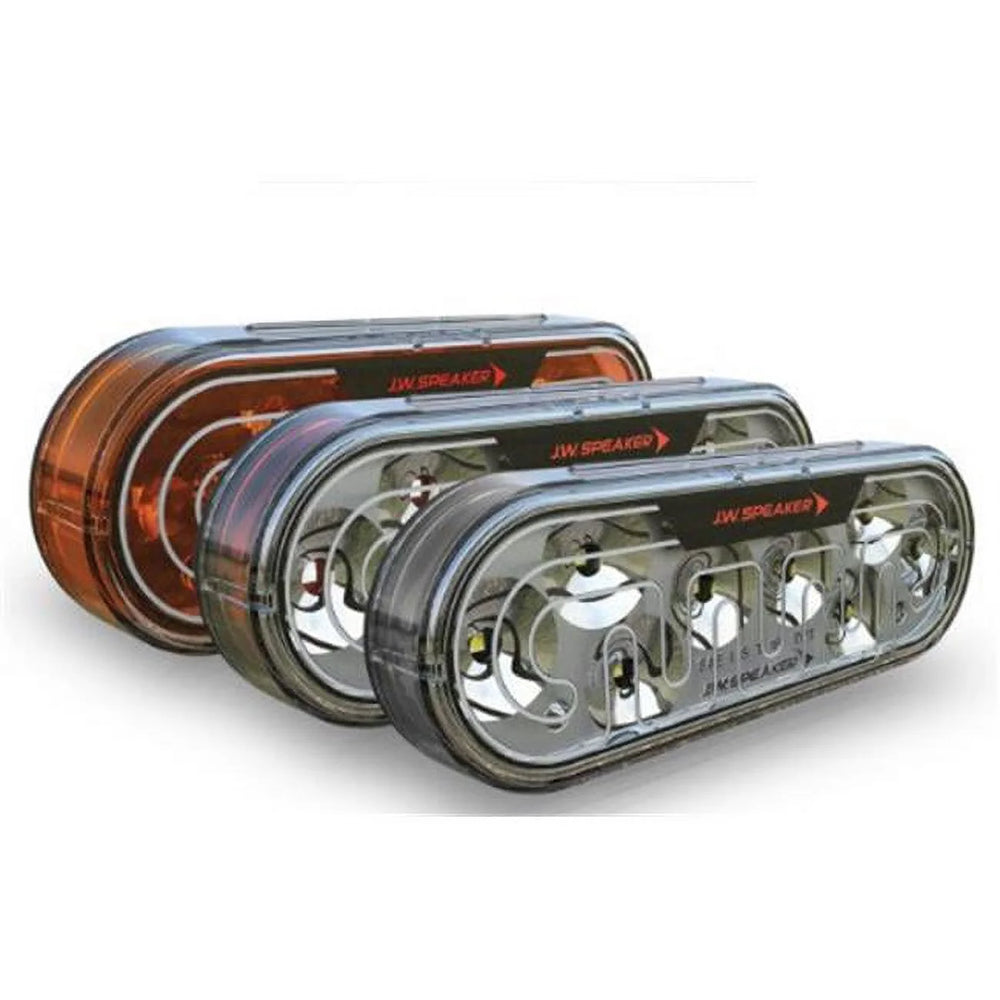 AURORA BLUE LENS MAGNET MOUNT ROTATING WARNING LIGHT 12V W/2 HALOGEN BULBS
