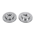 Power Stop 07-09 Mini Cooper Front Evolution Drilled & Slotted Rotors - Pair