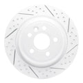 R1 07-18 Volvo S60 Rear Right Drilled & Slotted Geoperformance Rotor