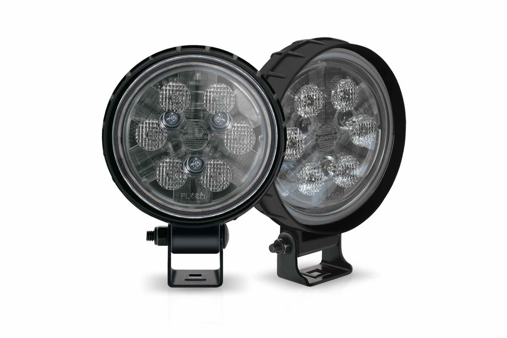 670F MODEL 1224V LED WORK LIGHT W/BLUE FLOOD BEAM PATTERN