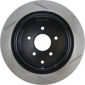 Stoptech auto part installed view