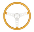 Steering Wheel Mtl Flake Gold/Spoke Chrm 13.5