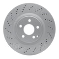 DFC 10-17 Mercedes-Benz C250 Front Drilled GeoSPEC Coated Rotor