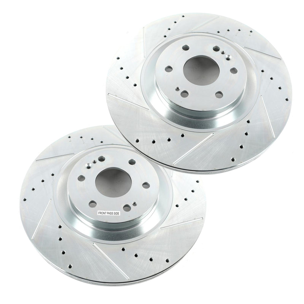 Power Stop 21-22 Chevrolet Tahoe Front Right Drilled & Slotted Rotor
