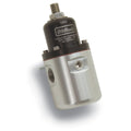 Edelbrock Fuel Pressure Regulator Carbureted 160 GPH 5-10 PSI 3/8In In/Out 3/8In Return Red/Clear