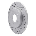 DFC 01-08 Ford Mondeo (Mexico) Rear Left Drilled & Slotted Geoperformance Rotor