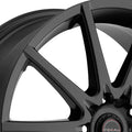 428 17X7.5 4-100BLACK