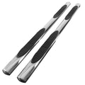 4 INCH OVAL STAINLESS FINISH SIDE S