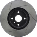 StopTech 16-18 Mazda Miata MX-5 Sport Slotted Front Left Rotor