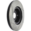 StopTech 16-18 Mazda Miata MX-5 Sport Slotted Front Left Rotor