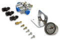 Holley auto part installed view