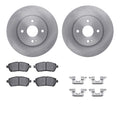 R1 Concepts E- Line Series Brake Rotor with Ceramic Brake Pads Hdw