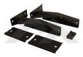 Tailgate Hinge 1997-2006 TJ Wrangler Matte Black Powder Coated 2 Hinges And Hardware RT Off Road