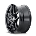 Touren 3279 TR79 17x8 / 5x112 BP / 35mm Offset / 66.56mm Hub Gloss Black Wheel