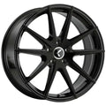 Kraze KR193 Turismo 17x8 / 5x108 BP / 38mm Offset / 63.5mm Hub Gloss Black Wheel