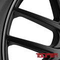 Touren 3260 TR60 17x7.5 / 5x100/114.3 BP / 42mm Offset / 72.62mm Hub Matte Black Machined Wheel