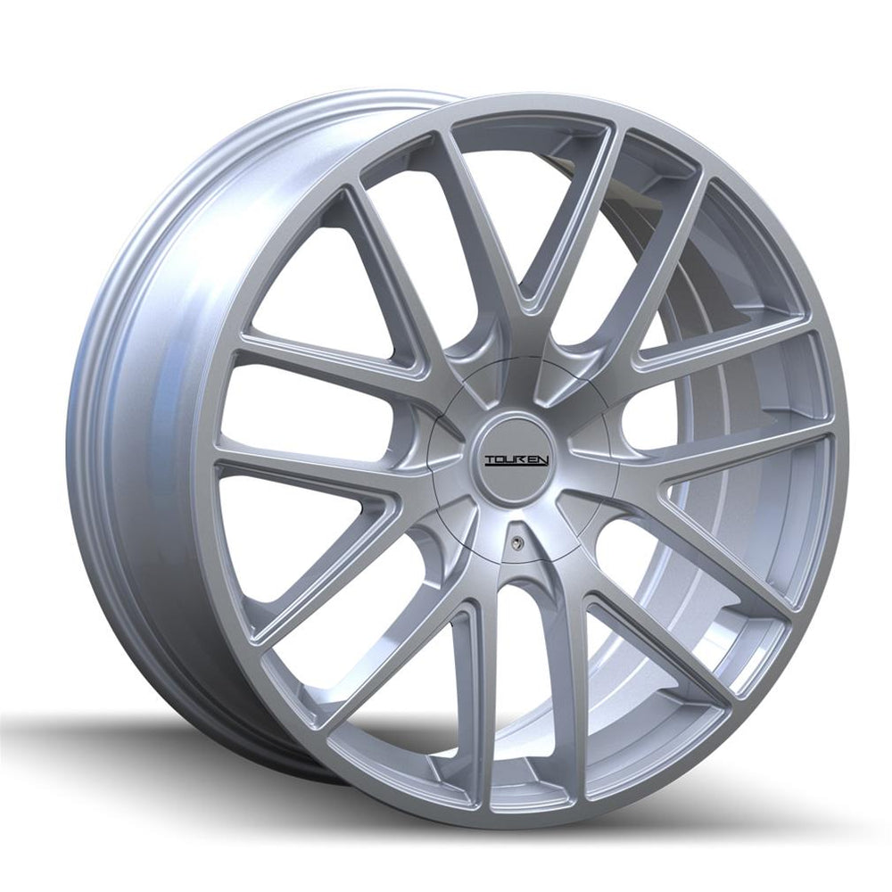Touren 3260 TR60 17x7.5 / 5x112/120 BP / 42mm Offset / 72.62mm Hub Gloss Hyper Silver Wheel
