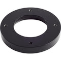 FLOOR MOUNT: COVER BLACK POWDERCOAT