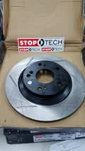 Stoptech auto part installed view