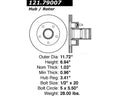 Centric Performance Brake Rotor