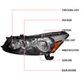CRYSTAL HOUSING HEADLIGHTS 4 DOOR -