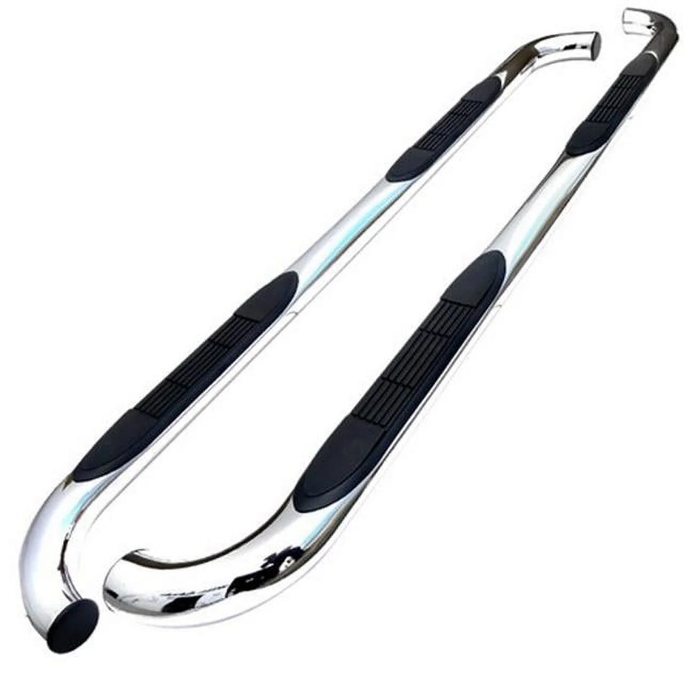 3 INCHES ROUND SIDE STEP BAR CHROME
