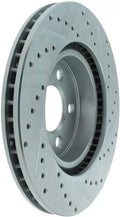 StopTech Select Sport 06-17 Dodge Charger/14-17 Chrysler 300 Slotted & Drilled Front Left Rotor