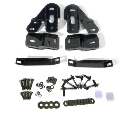 3 INCHES ROUND SIDE STEP BAR - BLAC