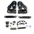 3 INCHES ROUND SIDE STEP BAR - BLAC