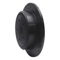 R1 07-12 Dodge Nitro Rear Right Drilled & Slotted Black Brake Rotor