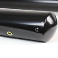 4 INCH OVAL BLACK SIDE STEP BARS -